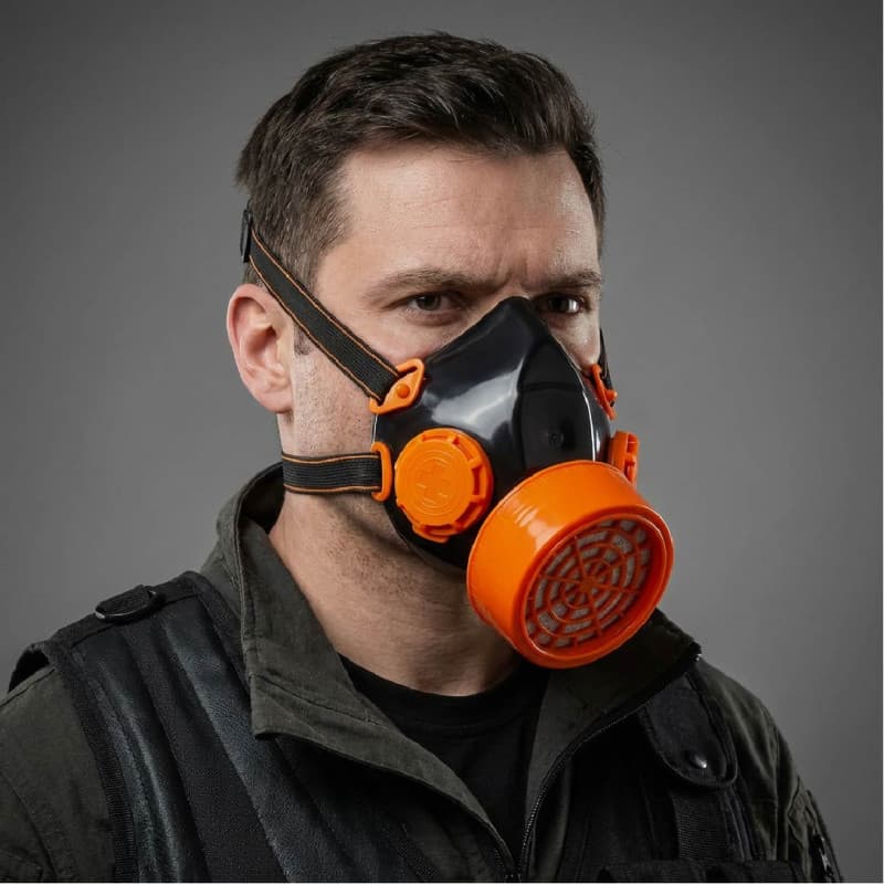 Респіратор протихімічний Polax (один картридж) (53-003) 7