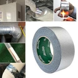 Alloid Pro. Скотч алюмінієвий армований 48мм х 25м, 140мкм 3