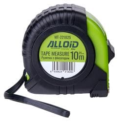 Alloid Base. Рулетка з фіксатором 10 м/25 мм, MT-221025 2