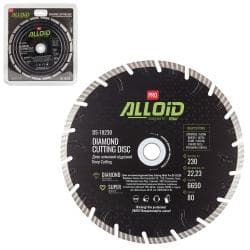 Alloid Pro. Диск алмазний відрізний Deep Cutting 230мм