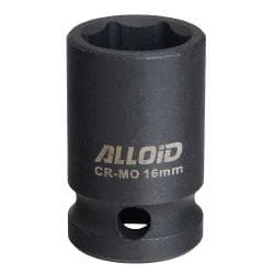 Торцева головка ударна 1/2"DR, 16 мм. Alloid. GU-50116