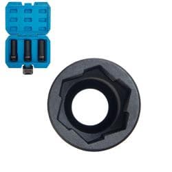 Alloid. Ударні головки для пошкоджених болтів і гайок 1/2" (17 / 19 / 21 мм)