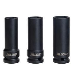 Alloid. Ударні головки для пошкоджених болтів і гайок 1/2" (17 / 19 / 21 мм) 2
