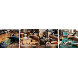Alloid Pro. Паяльник електричний з керамічним нагрівачем та терморегулятором, 60Вт 3