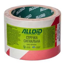 Стрічка сигнальна 72мм х 100м, 35мкм Alloid 3
