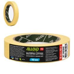 Alloid Pro. Стрічка малярська 18мм х 40м, 140мкм