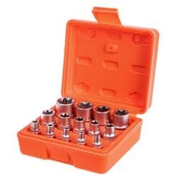 Alloid. Набір торц головок зовнішній торкс 1/4"-3/8"-1/2"DR, Е4-Е24, 14 предм. 3