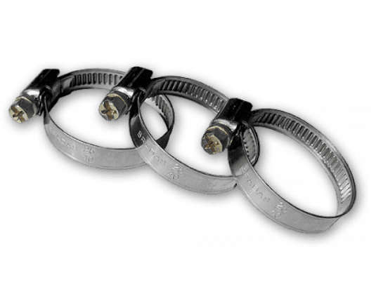 Хомут черв'ячний нержавіючий BRADAS 50-70мм, BSW2 50-70/9